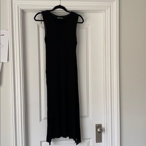 Beautiful zara black mini with high slits